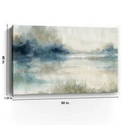 Canvas Art-Kirkland's Home Still Evening Waters Ii Giclee Canvas Art Print Blue