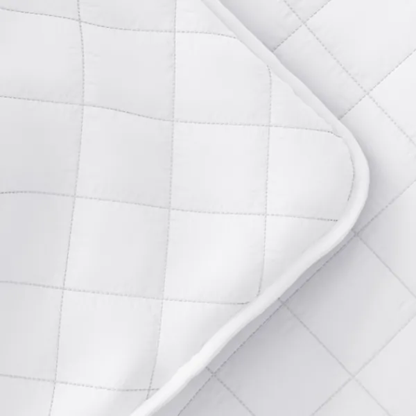 Quilts-Kirkland's Home Stitched Diamond 3-Pc. Queen Quilt Set White