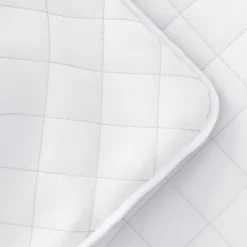 Quilts-Kirkland's Home Stitched Diamond 2-Pc. Twin Quilt Set White