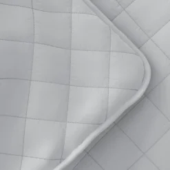 Quilts-Kirkland's Home Stitched Diamond 2-Pc. Twin Quilt Set Gray