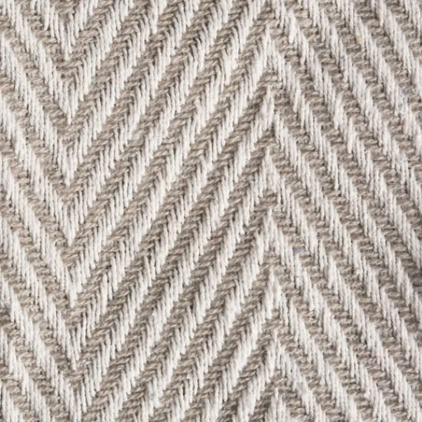 Blankets & Throws-Kirkland's Home Stone Chevron And Fringe Throw Brown