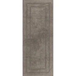 Bathroom Rugs-Kirkland's Home Stone Plush Reversible Cotton Bath Mat, 60 In. Gray