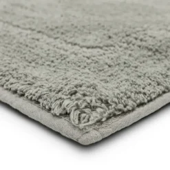 Bathroom Rugs-Kirkland's Home Stone Plush Reversible Cotton Bath Mat, 60 In. Gray
