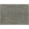 Bathroom Rugs-Kirkland's Home Stone Plush Reversible Cotton Bath Mat, 34 In. Gray