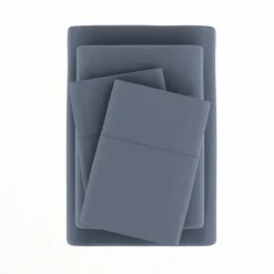 Bed Sheets-Kirkland's Home Stone Ultra Soft 4-Pc. Full Sheet Set Gray