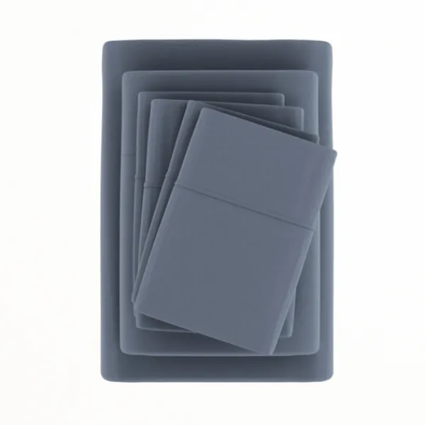 Bed Sheets-Kirkland's Home Stone Ultra Soft 4-Pc. Twin Xl Sheet Set Gray