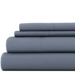 Bed Sheets-Kirkland's Home Stone Ultra Soft 3-Pc. Twin Sheet Set Gray