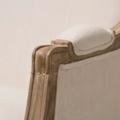 Accent Chairs-Kirkland's Home Streaked Antique Accent Chair Ivory