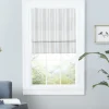 Curtains & Drapes-Kirkland's Home Stripe Ricci Blackout Curtain Shade, 31 In. Tan