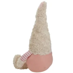 Statues & Figurines-Kirkland's Home Striped Easter Gnome Figurine Pink