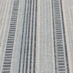 Outdoor Rugs-Kirkland's Home Striped Lava Indoor/Outdoor Area Rug, 5X7 Blue