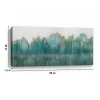 Canvas Art-Kirkland's Home Stumbled Giclee Canvas Art Print, 60X30 In. Blue/White