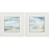 Framed Art-Kirkland's Home Subtle Mist Framed Art Prints, Set Of 2 Blue/White