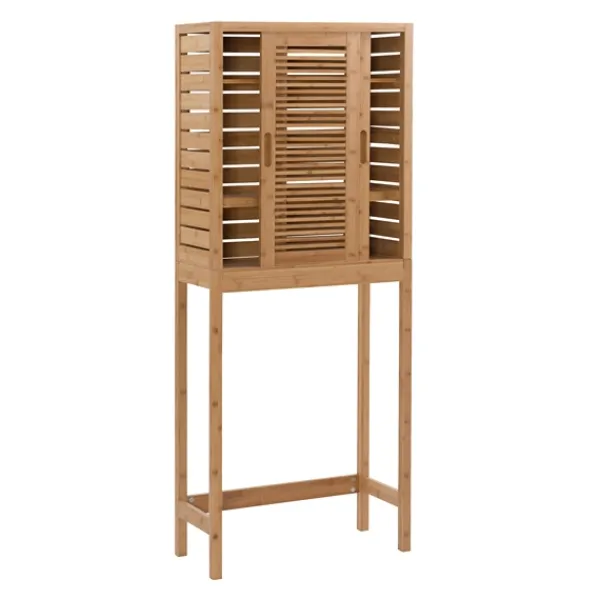 Cabinets & Sideboards-Kirkland's Home Sumter Bamboo Cabinet Space Saver