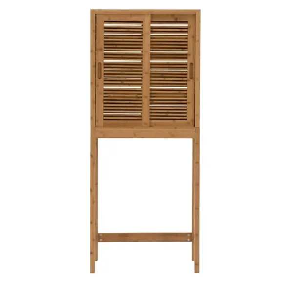 Cabinets & Sideboards-Kirkland's Home Sumter Bamboo Cabinet Space Saver
