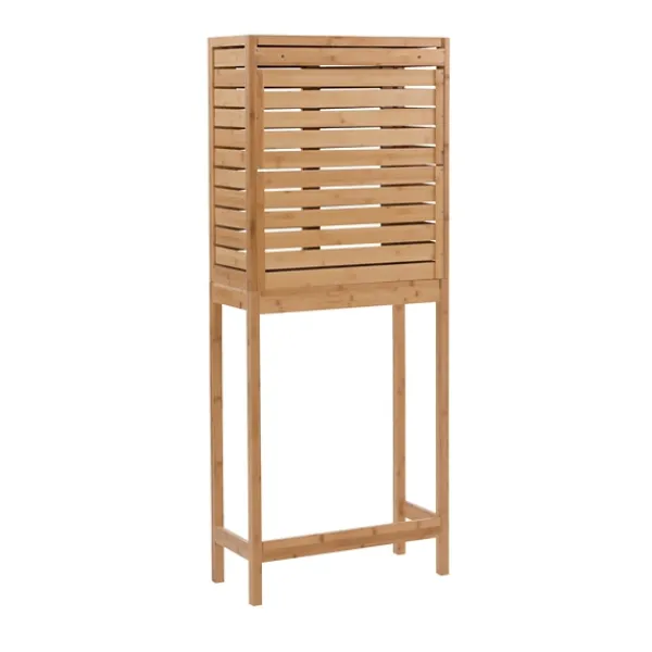 Cabinets & Sideboards-Kirkland's Home Sumter Bamboo Cabinet Space Saver