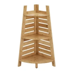 Shelves-Kirkland's Home Sumter Bamboo Corner Shelf