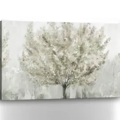 Canvas Art-Kirkland's Home Sun Kissed Blossoms Giclee Canvas Art Print White/Gray/Green