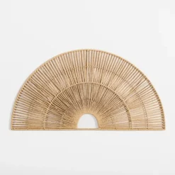 Wall Plaques-Kirkland's Home Sunburst Arch Rope Wall Plaque Tan