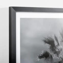 Framed Art-Kirkland's Home Swaying Palms Framed Art Print Black/White