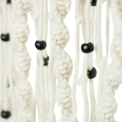 Wall Plaques-Kirkland's Home Tasseled Macrame Wall Hangings, Set Of 3 White