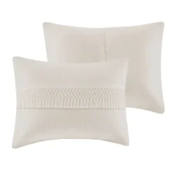 Comforters-Kirkland's Home Tassels California King 3-Pc. Comforter Set White