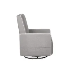 Accent Chairs-Kirkland's Home Taupe Usb Recliner And Ottoman 2-Pc. Set Tan