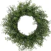 Wreaths-Kirkland's Home Tea Leaf Wreath Green