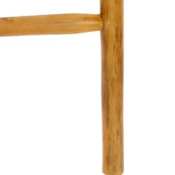 Decorative Accents-Kirkland's Home Teak Wood Leaning Ladder Brown