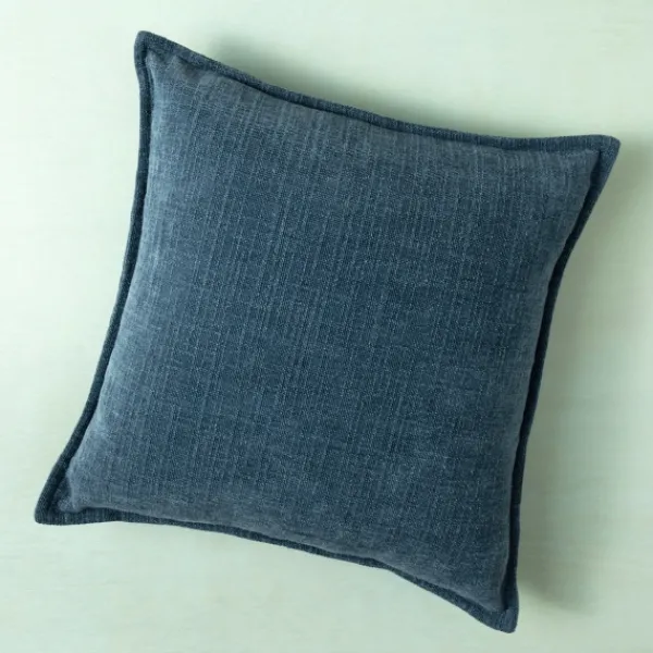 Pillows-Kirkland's Home Teal Chenille Throw Pillow Blue
