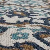 Outdoor Rugs-Kirkland's Home Teal Overdyed Ikats Outdoor Area Rug, 5X7 Blue/White/Brown