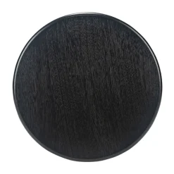 Accent & End Tables-Kirkland's Home Tegan Round Accent Table Black