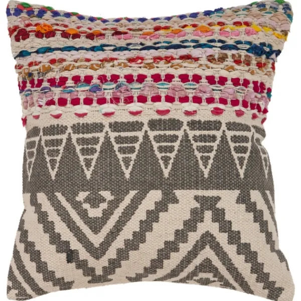 Pillows-Kirkland's Home Textured Geometric Boho Pillow Multi