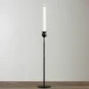 Candle Holders-Kirkland's Home Textured Taper Candle Holder, 20 In. Black