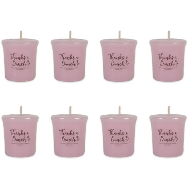 Candles-Kirkland's Home Thanks A Bunch Votive Candles, Set Of 8 Pink