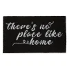 Doormats-Kirkland's Home There'S No Place Like Home Coir Doormat Black/White