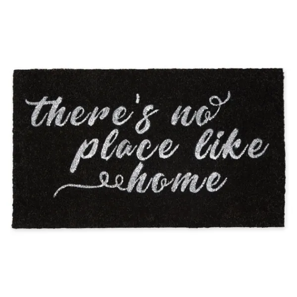 Doormats-Kirkland's Home There'S No Place Like Home Coir Doormat Black/White
