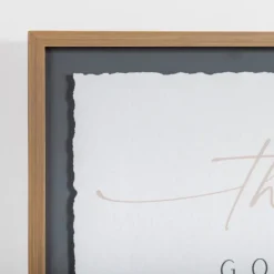 Wall Quotes & Signs-Kirkland's Home These Are The Good Old Days Framed Wall Plaque White/Gray/Tan