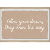 Wall Quotes & Signs-Kirkland's Home They Know The Way Framed Wall Plaque Tan/White