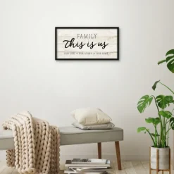 Wall Quotes & Signs-Kirkland's Home This Is Us Wooden Wall Plaque Tan