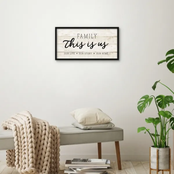 Wall Quotes & Signs-Kirkland's Home This Is Us Wooden Wall Plaque Tan
