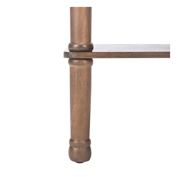 Accent & End Tables-Kirkland's Home Tilley Classic Square Accent Table Brown