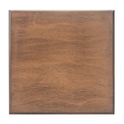 Accent & End Tables-Kirkland's Home Tilley Classic Square Accent Table Brown