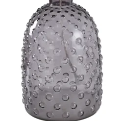 Table Lamps-Kirkland's Home Tinted Glass Jar Table Lamp Gray