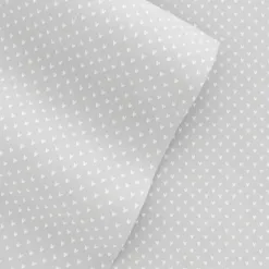 Bed Sheets-Kirkland's Home Tiny Hearts 3-Pc. Twin Sheet Set Gray