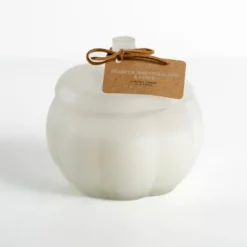 Candles-Kirkland's Home Toasted Marshmallow And Spice Pumpkin Jar Candle White