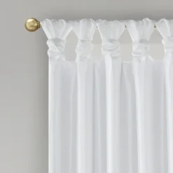 Curtains & Drapes-Kirkland's Home Total Blackout Curtain Panel, 95 In. White