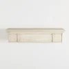 Shelves-Kirkland's Home Traditional Whitewashed Wood Wall Shelf