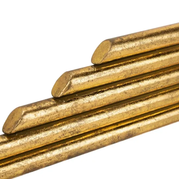 Decorative Mirrors-Kirkland's Home Trenla Gold Linear Wall Mirror