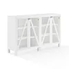 Tv Stands & Media Consoles-Kirkland's Home Triangle 4-Door Wood Media Cabinet White